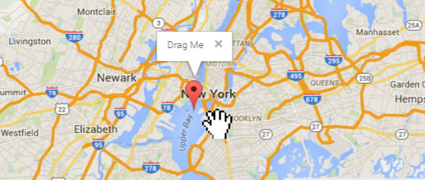 Super Interactive Maps - Drag and Drop Marker Feature