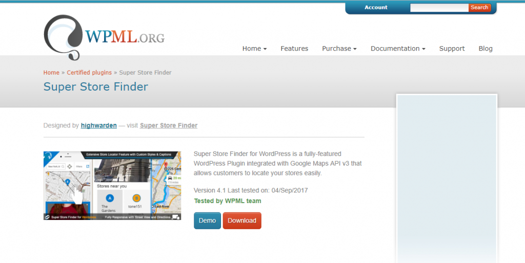 Super Store Finder Multi Language Compatibility with WPML