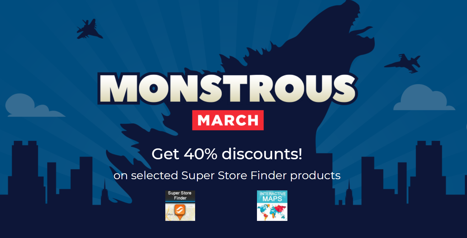 Monstrous March 2018 Sale!