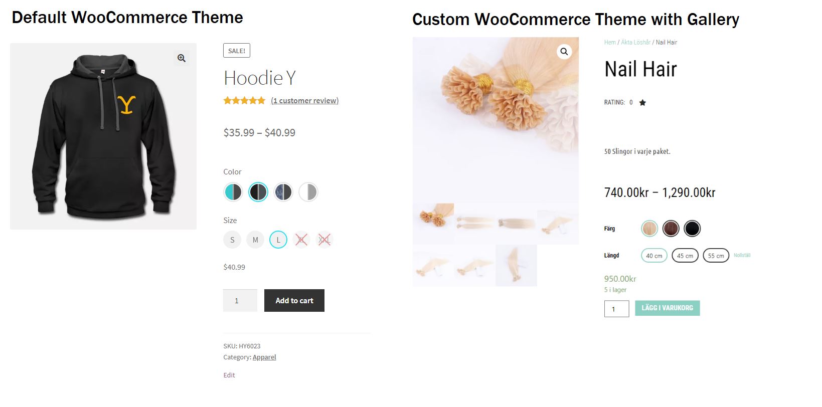 Image Gallery WooCommerce not showing when using Swatches | Super Store ...